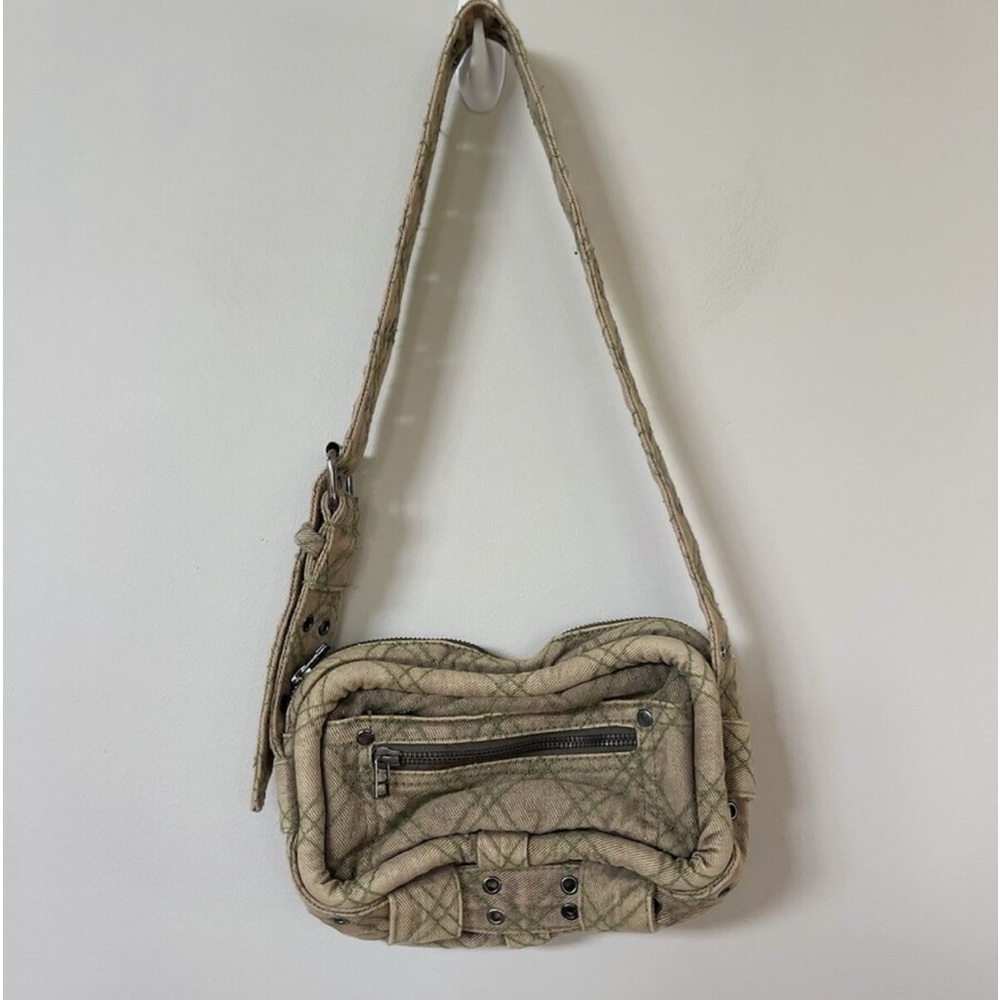 Urban Outfitters Crossbody Bag Women Vacay Small Dakota Cotton Denim Y2K - Picture 4 of 4